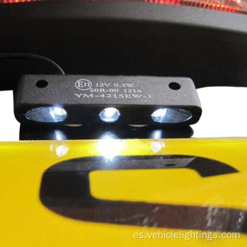 Lámpara de matrícula de licencia LED de motocicleta LED